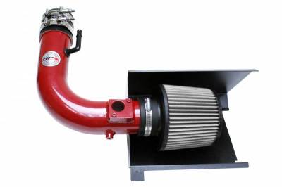 HPS Shortram Air Intake Kit - Scion - HPS Silicone Hose - HPS Performance Shortram Air Intake 2012-2020 Subaru BRZ, Includes Heat Shield, Red