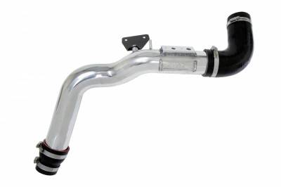 HPS Hot & Cold Side Charge Pipes - Honda - HPS Silicone Hose - HPS Polish 2.5" Intercooler Pipe for 16-20 Honda Civic Si 1.5L Turbo