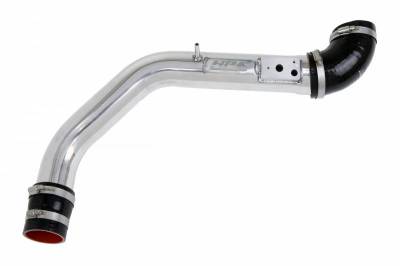 HPS Hot & Cold Side Charge Pipes - Honda - HPS Silicone Hose - HPS Polish 2.5" Intercooler Pipe for 18-20 Honda Accord 2.0L Turbo