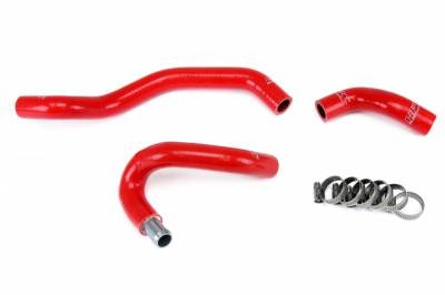 HPS Silicone Hose - HPS Red Reinforced Silicone Heater Hose Kit Coolant for Infiniti 2014 QX50 - Image 2