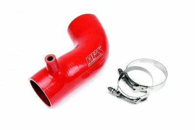 HPS Red Reinforced Silicone Post MAF Air Intake Hose Kit for Honda 12-15 Civic Si