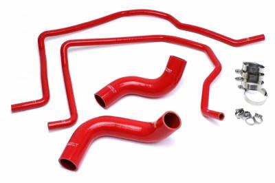 HPS Silicone Radiator and Heater Coolant Hose Kits - Dodge - HPS Silicone Hose - HPS Red Reinforced Silicone Radiator + Heater Hose Kit for Dodge 04-06 Ram 1500 SRT-10 8.3L V10