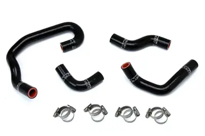 HPS Silicone Radiator and Heater Coolant Hose Kits - Toyota - HPS Silicone Hose - HPS Reinforced Black Silicone Heater Hose Kit Coolant for Toyota 93-95 Pickup 3.0L V6 Left Hand Drive