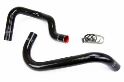 HPS Reinforced Black Silicone Radiator Hose Kit Coolant for Toyota 95-04 Tacoma 2.4L 4Cyl