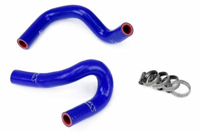 HPS Reinforced Blue Silicone Heater Hose Kit Coolant for Mazda 90-93 Miata 1.6L
