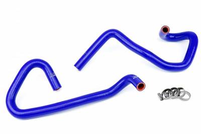 HPS Reinforced Blue Silicone Heater Hose Kit Coolant for Toyota 05-18 Tacoma 2.7L 4Cyl
