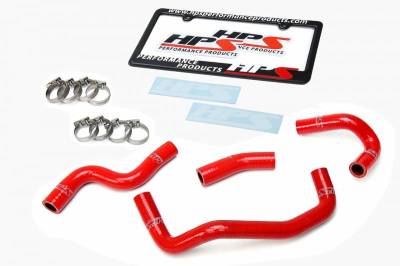 HPS Silicone Hose - HPS Reinforced Red Silicone Heater Hose Kit Coolant for Mazda 06-14 Miata 2.0L - Image 2
