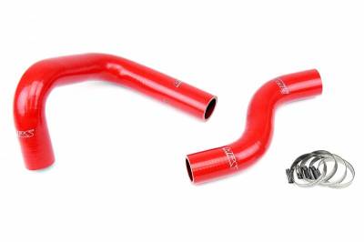 HPS Reinforced Red Silicone Radiator Hose Kit Coolant for Datsun 70-73 240Z