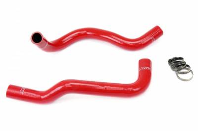HPS Reinforced Red Silicone Radiator Hose Kit Coolant for Toyota 05-18 Tacoma 2.7L 4Cyl