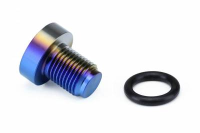 HPS Silicone Hose - Titanium Coolant Bleed Screw for BMW 3 Series E46 323i Sedan (M52) - Image 2