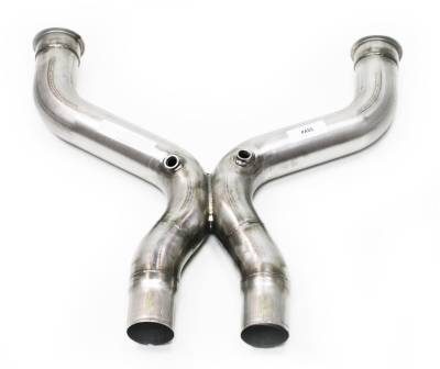 Headers - Long Tube - JBA Exhaust - JBA Competition Only X-Pipe 6698SX 2011-2014 Mustang  5.0L Coyote 3" 409SS