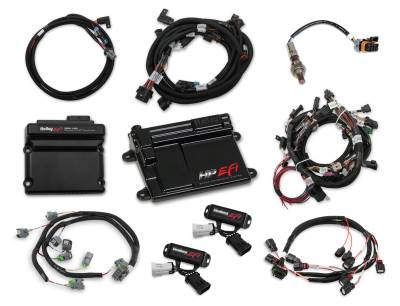 Holley EFI - Holley HP EFI ECU and Harness Kits - Holley EFI - 2013-2015.5 FORD COYOTE TI-VCT HP EFI KIT with NTK Oxygen Sensor