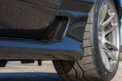 JBA Dominator GTC Mustang Side Skirt Vent